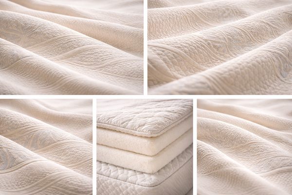 Range of mattress ticking fabrics