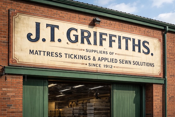 J.T. Griffiths & Co. warehouse sign